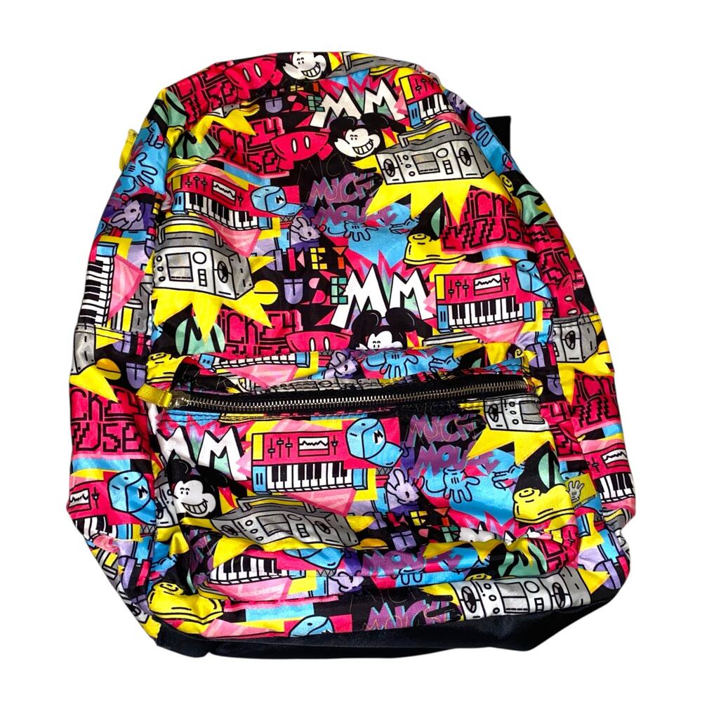 Disney Artist Series Mickey Mouse Backpack by Rafael Faria 80's Retro Unisex